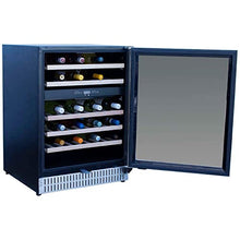 Summerset Grills SSRFR-24WD 24'' Outdoor Rated Dual Zone Wine Cooler