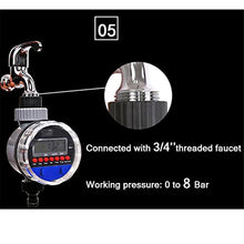 Automatic LCD Display Watering Timer Electronic Home Garden Ball Valve Water Timer for Garden Irrigation Controller