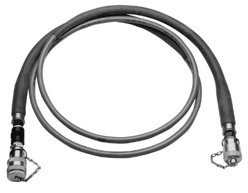 Burndy Non-Conductive Hose with Stackable Coupler 25' 10,000 psi Orange