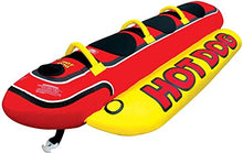 AIRHEAD HD-3 Hot Dog Triple Rider Towable Inflatable Boating Tube