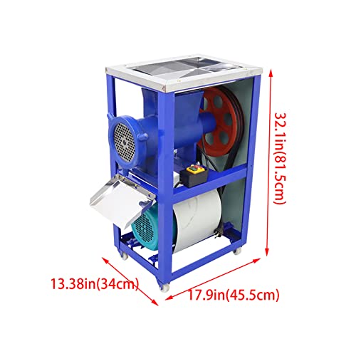 BREVELTION 220V Electric Meat Grinder 3KW 400-500KG/H Blue