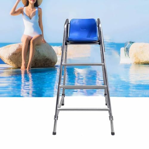 JIANSMZ Lifeguard Observation Chair, Lifeguard Chair for Water Park Swimming Pool Chairs Detachable Pool Chairs, Long Lasting Quality 47 59 71 inch Ladder Stool Bar Deck Poolside