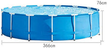 FFCJJDS Outdoor Frame Swimming Pool with Rainproof Dust Covers