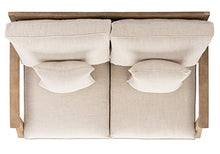 Safavieh Couture Patio Martinique Outdoor Loveseat Natural/White
