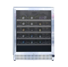 AMS Fireplace Summerset 24 Outdoor Rated Wine Cooler Refrigerator