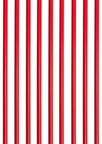 1/4" Red Fiberglass Driveway Markers - Flexible, Sturdy, Pointed Tip for Easy Installation (600)