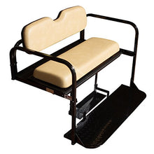 Performance Plus Carts EZGO TXT Golf Cart Flip Folding Rear Seat Kit Tan