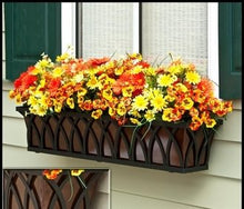 60" Arch Decora Window Box with Bronze Galvanized Liner