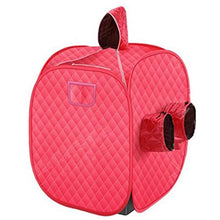 Infrared Sauna Portable Sauna Remote Control Temperature Used for Detoxification and Beauty Increase Blood Circulation (red)