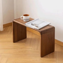 Coffee Table Small C-Shaped Living Room Simple Solid Wood Side Table Sofa Side Table Small Coffee Table Corner Table Movable Small Apartment Bedroom ModerCenter Table for Living Room(C)