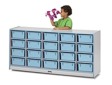 Jonti-Craft Rainbow Accents 20 Tub Mobile Storage Coastal Blue