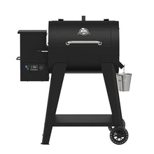 Pit Boss 700 FB2 Series Wood Pellet Grill & Smoker with Flame Broiler and LCD Digital Controller, 747-Sq. In. Cooking Space, 180°F to 500°F Temperature Range, Meat Probe, 21 lb. Pellet Hopper, Black