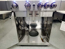MCP Island Grills Stainless Steel Propane or Natural Gas BBQ Grill, with 5 Burners, Rotisserie, Side Burner, and Free Protective Cover