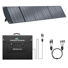 400W Portable Solar Panel for Power Station, 40V MC4 Foldable Solar Charger