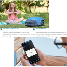 LPLYAA Automatic Intelligent Robotic Lawn Mower, APP Control Garden Lawn Mower with Path Planning/Safety Protection Device/an-Ti-Theft System, for Gardening, 20240709