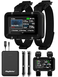 PlayBetter Garmin Descent X50i Premium Dive Computer Bundle + Portable Charger