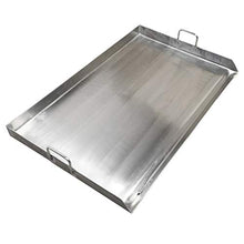 36" x 20" Superior HD Stainless Steel Griddle Flat Top Plancha Grill for Triple Burner Stove Extra Rib Bottom