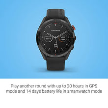 Garmin Approach S62 Golf GPS Watch Bundle Black