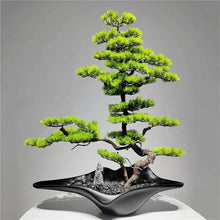 YXIANG56Q Fake Plants Faux Bonsai Tree Realistic Artificial Potted Plant Home Decoration Simulation Bonsai Tree