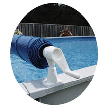 Feherguard Premium Above Ground Full Solar Cover Reel System White