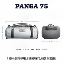 YETI Panga 75 Airtight Waterproof Submersible Duffel Bag King Crab