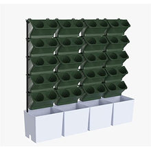 BBYYDS Stackable Flower Pot Wall Hanging Vertical Planter Succulent Plants Bonsai Vase Garden Home Decoration