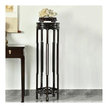 WOAITIANTIAN Vase Stand Living Room Classical Redwood Furniture, Chinese Style Bonsai Base Display Stand