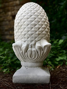 OLOMA Unique acorn figure Concrete acorn ornament Stone acorn decor Cement sphere figurine Garden sphere sculpture Lovely statue Housewarming gift Large garden acorn Cement acorn decor Outdoor sphere