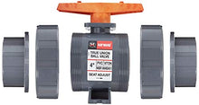 Hayward TB1400S 4-Inch PVC TB Series Ball Valve with Viton Seals and Socket End Connection