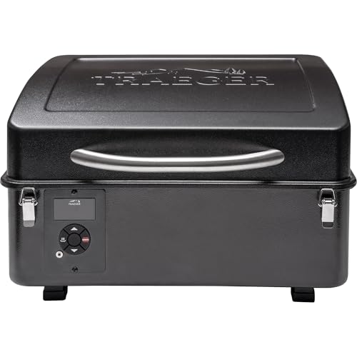 Traeger Trailhead Portable Wood Pellet Grill & Smoker + Cover + Inverter