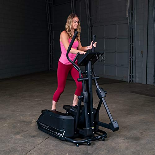 Body-Solid (E300) Elliptical Trainer Machine Grey, Black