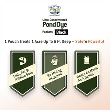 Bjornsen Ultra-Concentrated Black Pond Dye Packets, 20 Pouches, 80 Packets