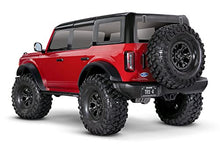 Traxxas TRX-4 Scale Trail Crawler 2021 Ford Bronco Red Silver-Anodized