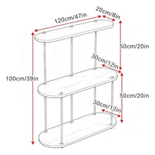 Multi-Tier Plant Stand With Wheels, Bookshelf Style Flower Rack For Living