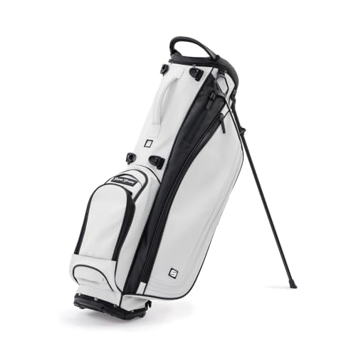 SuperStroke Golf Bag with Stand for Men & Women, White