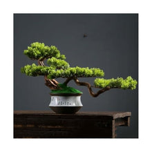 YXIANG56Q Fake Plants Artificial Bonsai Simulation Tree High-end Light Luxury Greenery Entrance Decoration Simulation Tree Bonsai Ornaments Bonsai Tree