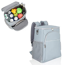 Backpack Insulation Bag with Large Capacity Mesh Ice Pack Outdoor Picnic