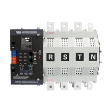 YES1-400NA Single Phase Dual Power ATS PC Class 250A 315A 400A 220V 380V 2P 3P 4P Automatic Transfer Switch for Generator (Color : 315A, Size : 3)