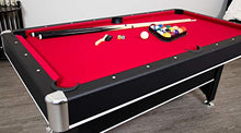 Hathaway Spartan 6-ft Pool Table with Table Tennis Top Black