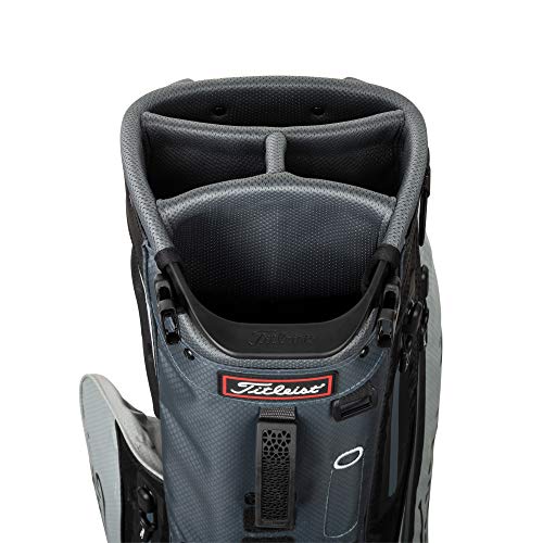 Titleist Players 4 Plus StaDry Golf Bag Gray/Charcoal/Black