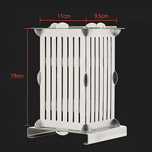 10 Holes Manual BBQ Skewer Maker,Stainless Steel Kebab Maker Box Mutton Kebab Machine for Making Kabobs Kit