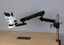 AmScope Digital Trinocular Stereo Zoom Microscope with LED Light and Camera