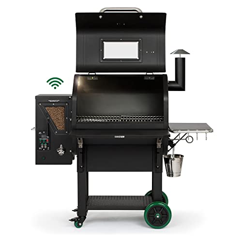 Green Mountain Grills Pellethead Ledge Prime Plus WiFi Pellet Grill Black