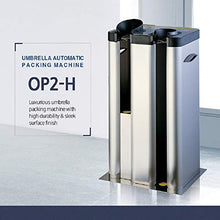 Omnipack Automatic Wet Umbrella Wrapper Packing Machine with Bags Dispenser, Stainless Steel, Silver