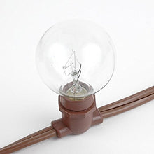 Novelty Lights 330 Feet Heavy Duty Light String, Brown Wire Bistro Lights