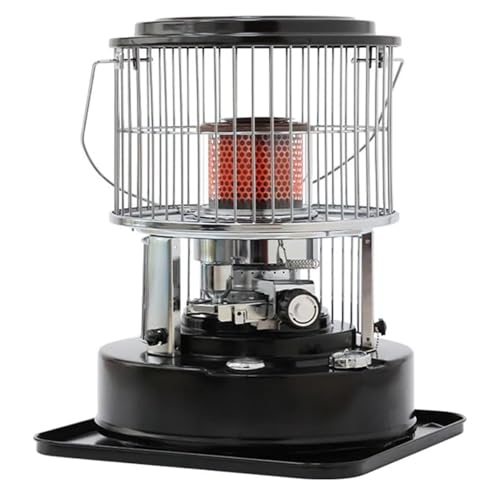 Outdoor Kerosene Heater - 2600W Lasting Paraffin Heater Instant Heating, Portable 5.3L 360° Camping Oil Heaters for Indoor Outdoor, Patio, Deck, Home 8900BTU/H