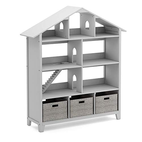 Martha Stewart Kids' Deluxe Dollhouse Bookcase Grey