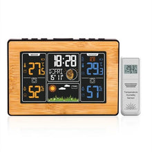 Multi-Function Color Screen Weather Clock Indoor Outdoor Temperature Humidity Meter Forecast