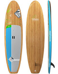 Boardworks Versa Recreational Stand Up Paddleboard Bamboo/Blue