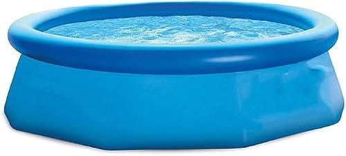MQELHKCYSGX Large Children's Inflatable Swimming Pool, Made of Thick and Durable PVC Material. Enjoy the Fun (Diameter 305 cm). Suitable for Backyard Water Parties